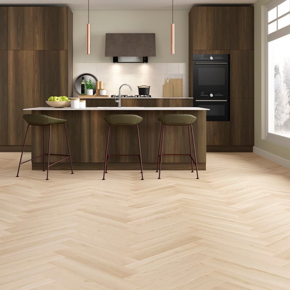 Фото вінілового покриття в інтер'єрі - Моргат HZB 1204