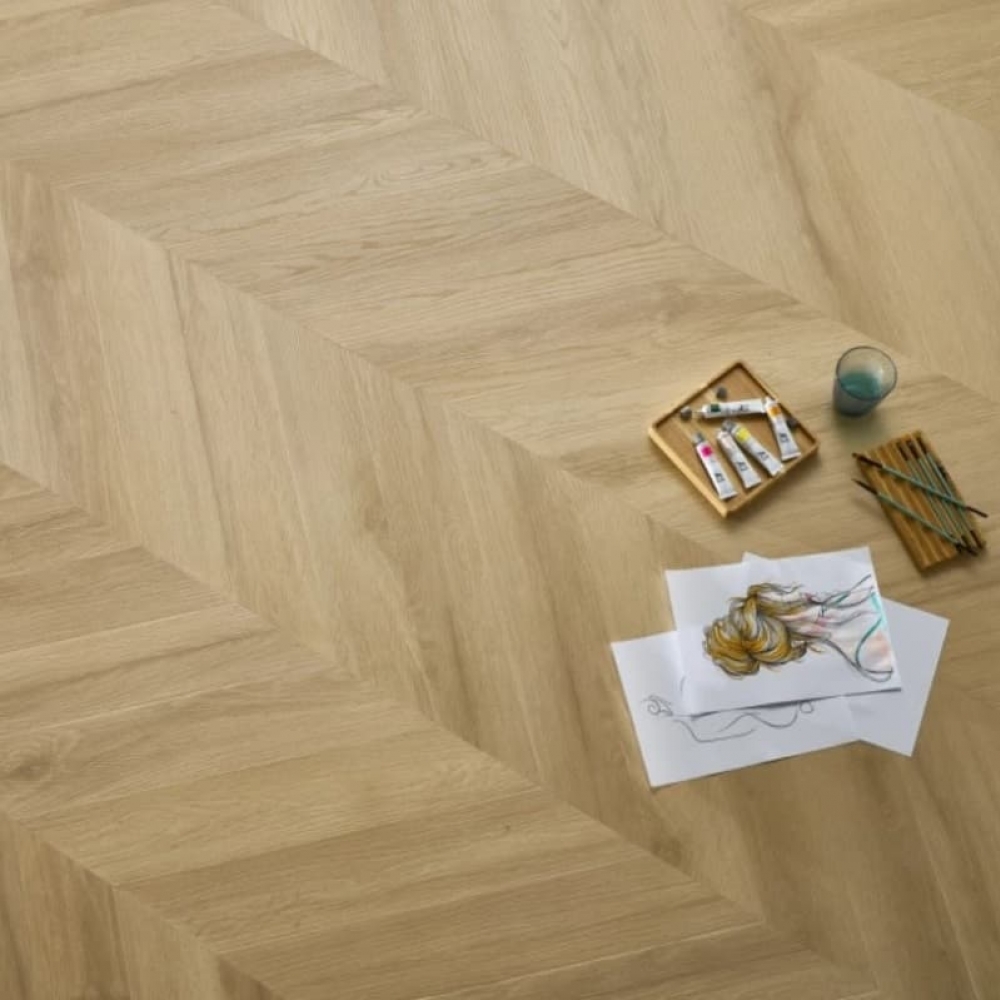 Фото вінілового покриття в інтер'єрі - Princeton Oak CLC 228