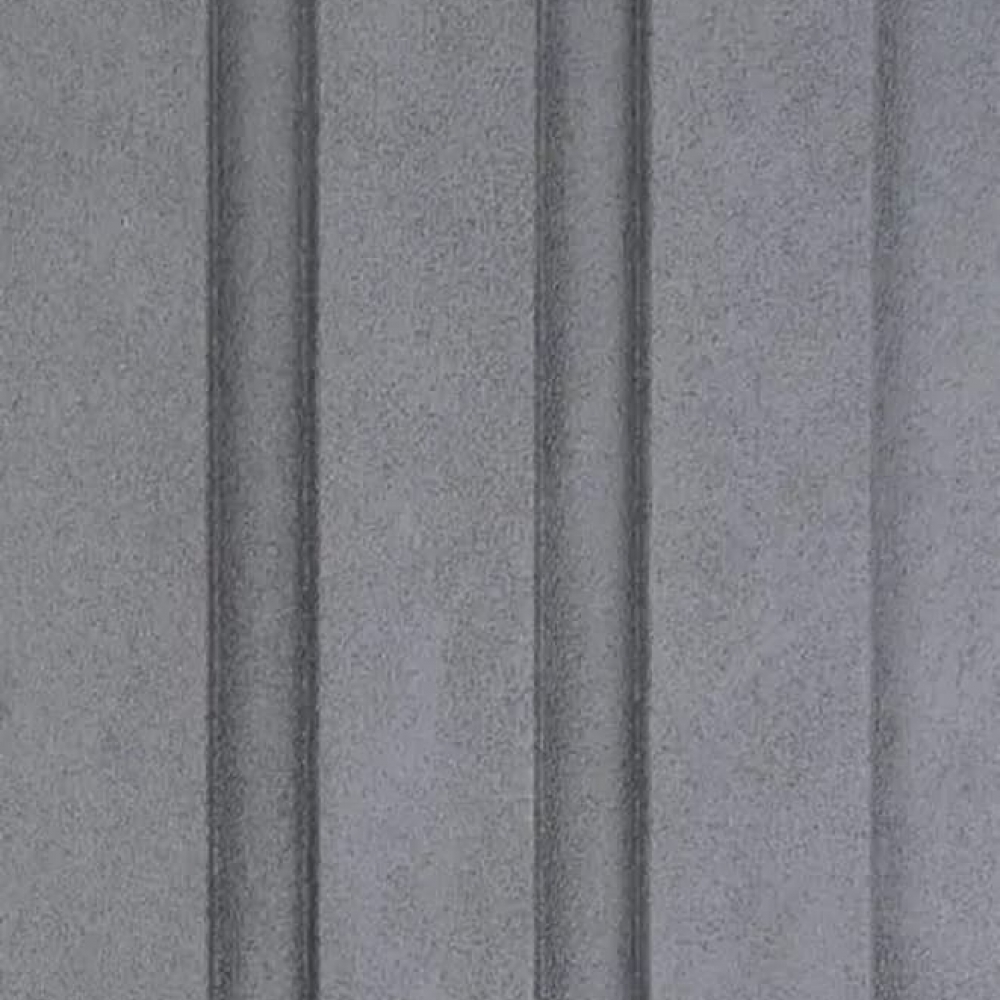 Фото стінова панель супер профіль бетон темний