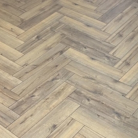 ДУБ ЗАХІДНИЙ 562 ЛАМІНАТ ALSAFLOOR, 33 КЛАС, 12 ММ, HERRINGBONE
