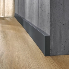 Фото плінтуса арбітон стік 80хл антрацит