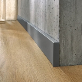 Фото плінтуса арбітон стік 80хл темно сірий