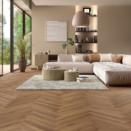 БРЕГАНСОН HZB 1200 ВІНІЛОВА ПІДЛОГА SPC ALSAFLOOR HORIZON HERRINGBONE 4V